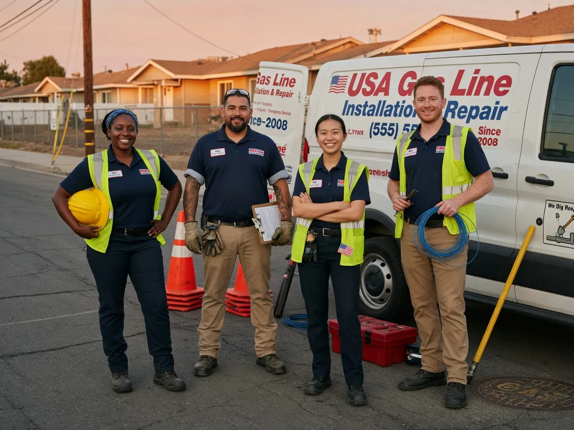 Gas Line Installation company in Lysite, WY